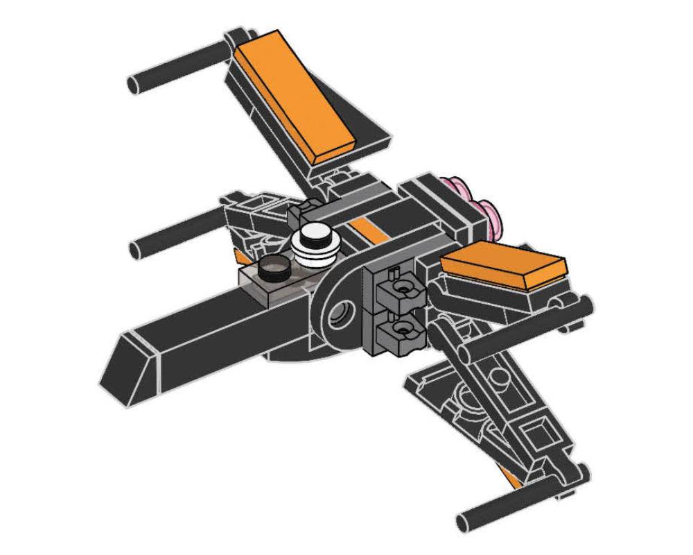 Lego Poe Dameron's X-Wing