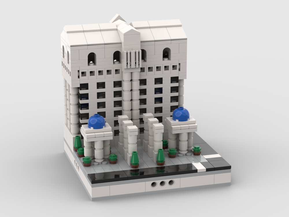 Lego Caesars Palace for Mini Modular City Las Vegas
