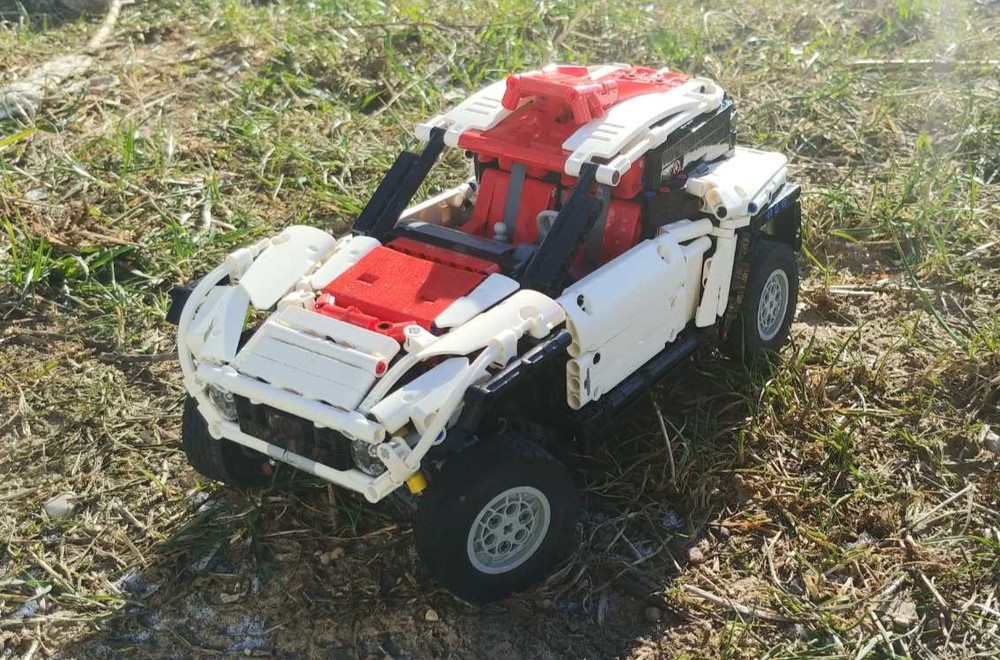 Lego Mini jcw (John Cooper Work) buggy
