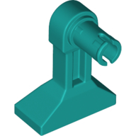 Lego Leg Mechanical - Droid with Technic Pin / Dark Turquoise