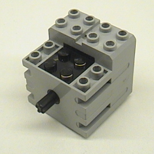 Lego Motor, 9V Mini [Lightweight New Style] / Light Bluish Gray