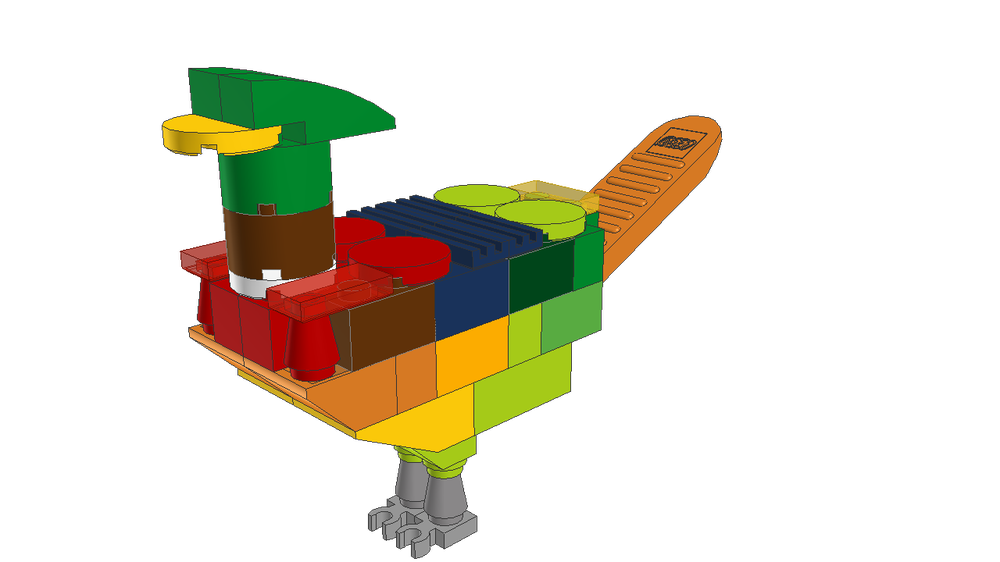 Lego 11005 Colorful Bird (RPC MOC 18/18)