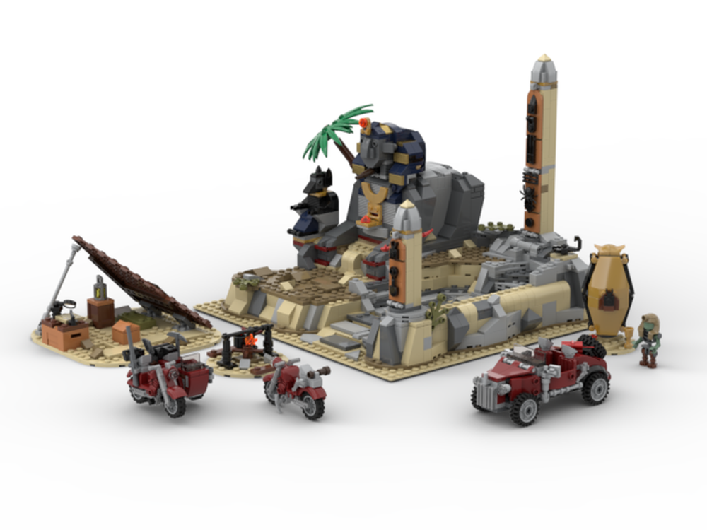 Lego Sphinx Secret Surprise - Redesigned!