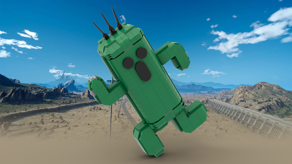 Lego Final Fantasy Cactuar