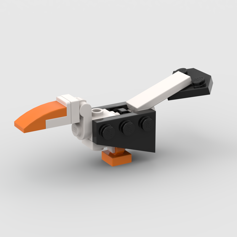 Lego Tsaagan (Velociraptor mongoliensis bird recolor)