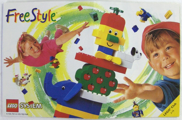 Lego 1996 Medium FreeStyle North America (4.103.761/4.103.762-NA)