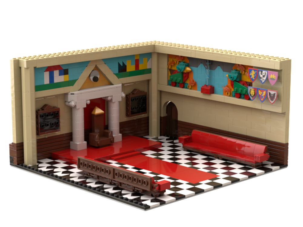 Lego Freemasonry Temple