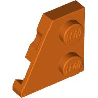 Lego Wedge Plate 2 x 2 Left / Reddish Orange