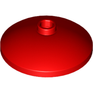 Lego Dish 3 x 3 Inverted [Radar] / Red