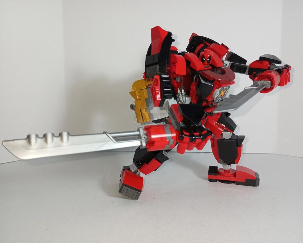 Lego Deadpool Mech Armor