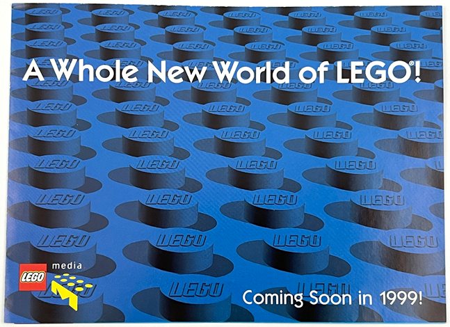 Lego 1998 Medium Foldout Brochure - Media
