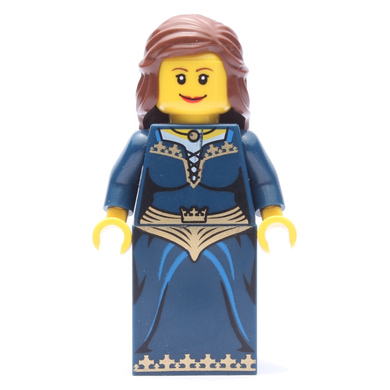 Lego Princess Alyssa (Fantasy Era) - Reddish Brown Hair