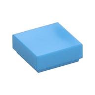 Lego Tile 1 x 1 with Groove / Medium Blue