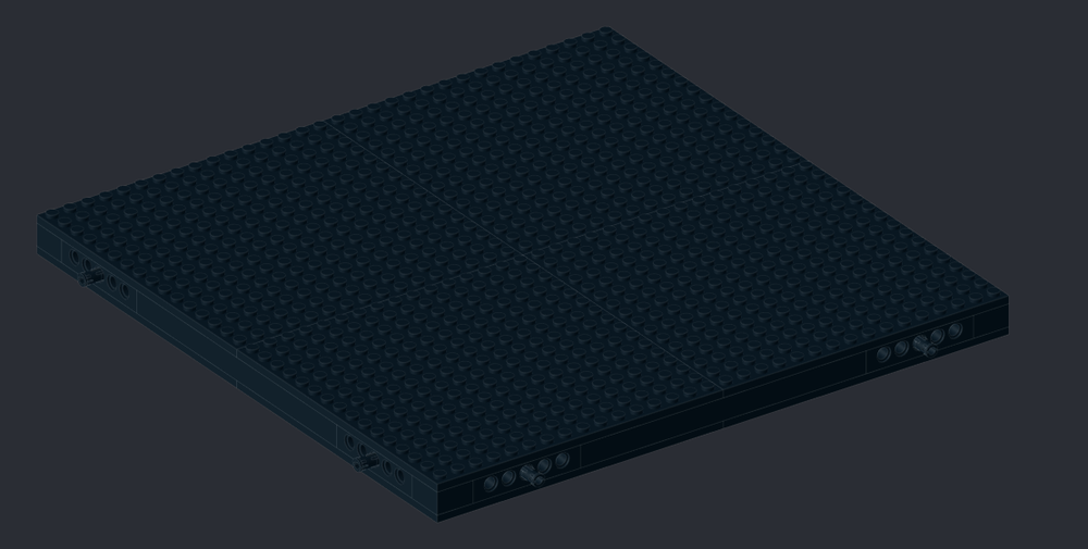 Lego Baseplate 32x32 connectable