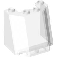 Lego Windscreen 3 x 4 x 3 / Trans-Clear