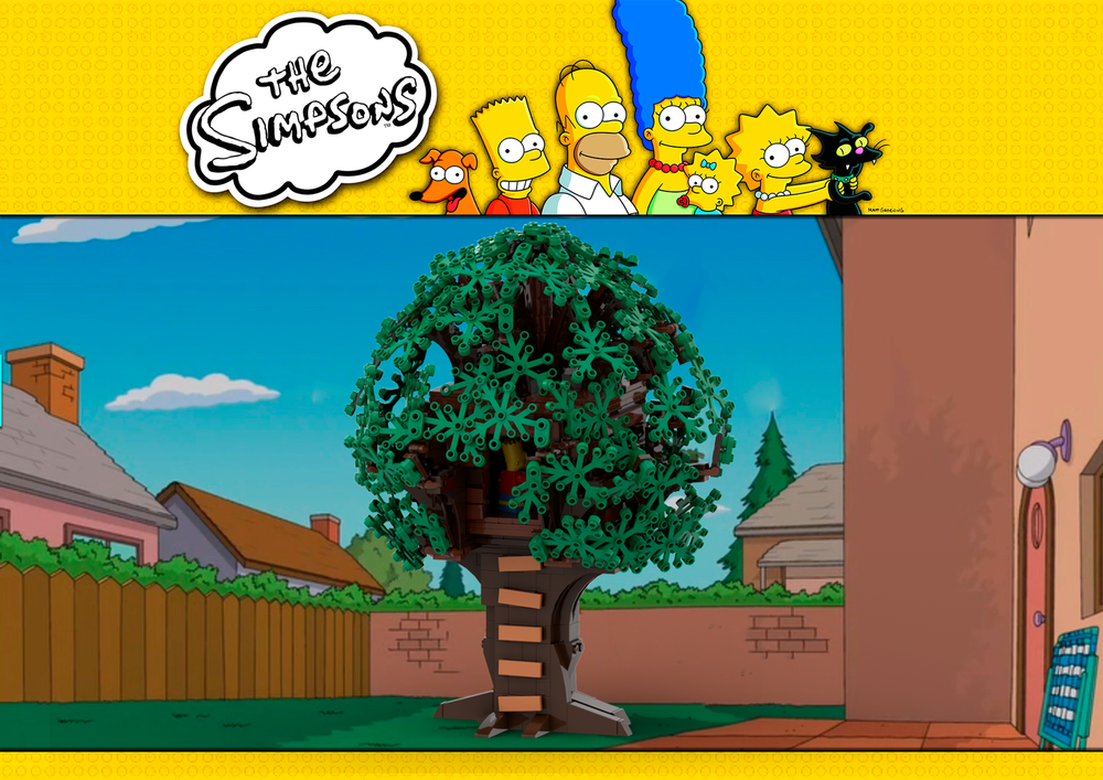 Lego Bart's Treehouse - The Simpsons