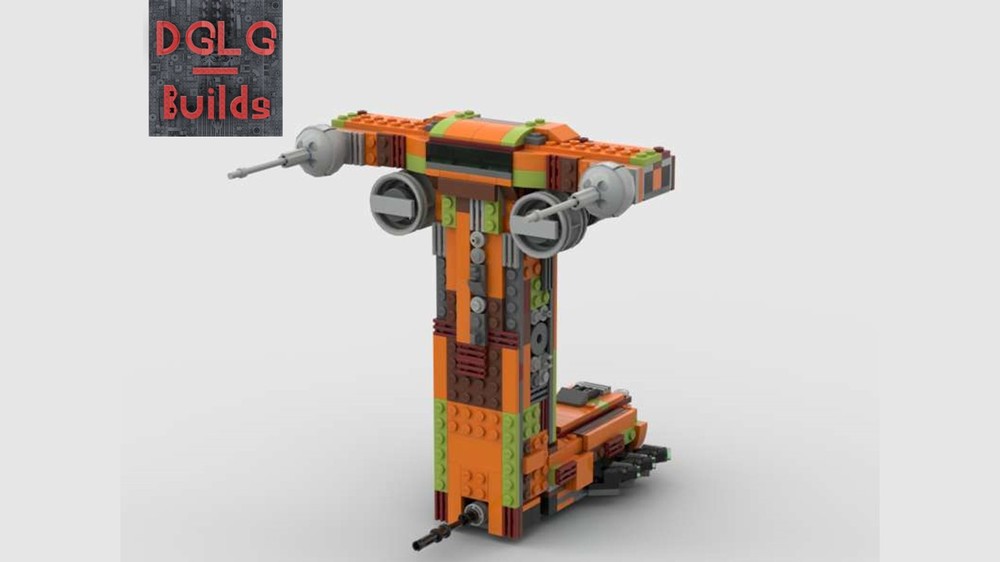 Lego The Rebel Rampage: Beega and Booga 's modified T-wing gunship