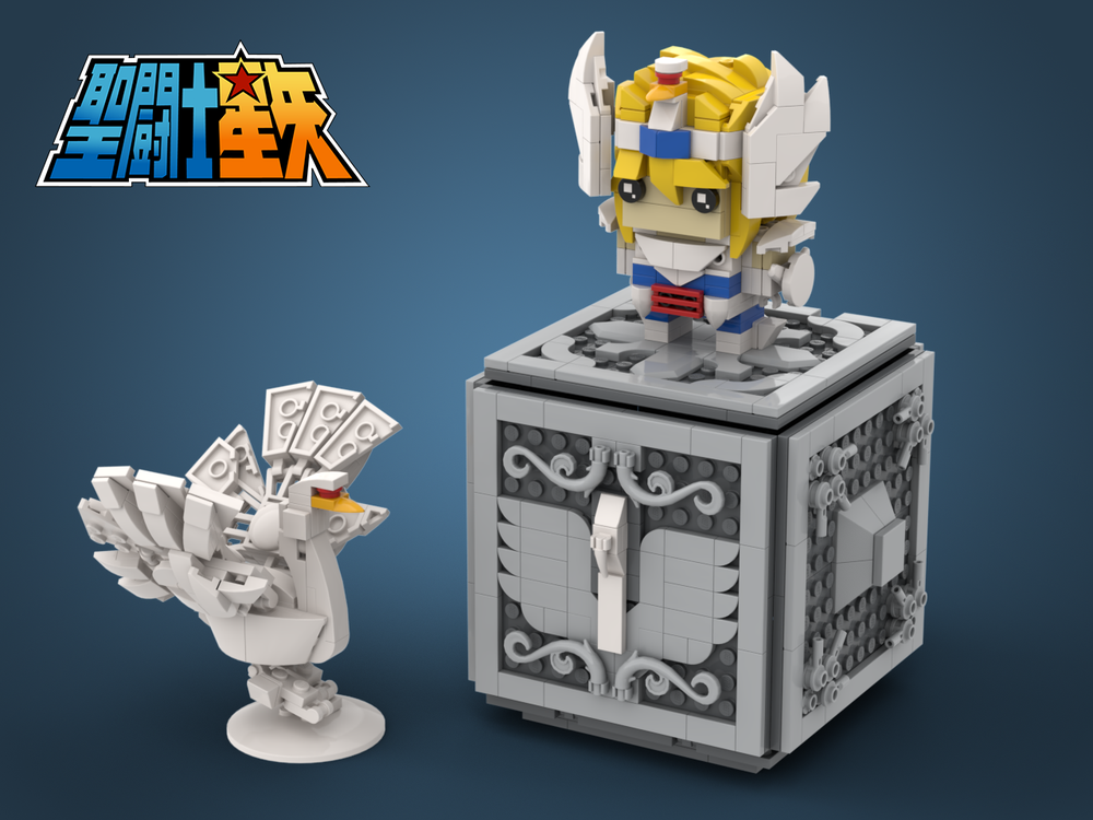 Lego Hyôga + Cygnus armor + Pandora box