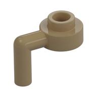 Lego Plate Special Round 1 x 1 with Vertical Bar / Dark Tan