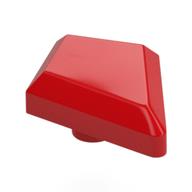 Lego Tile Special 1 x 2 Diamond Plain / Red