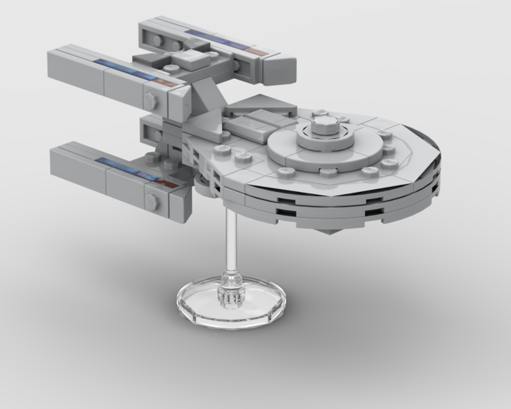 Lego Star Trek U.S.S. Stargazer Constellation Class model