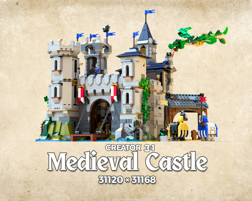 Lego Medieval Castle (31120 + 31168)