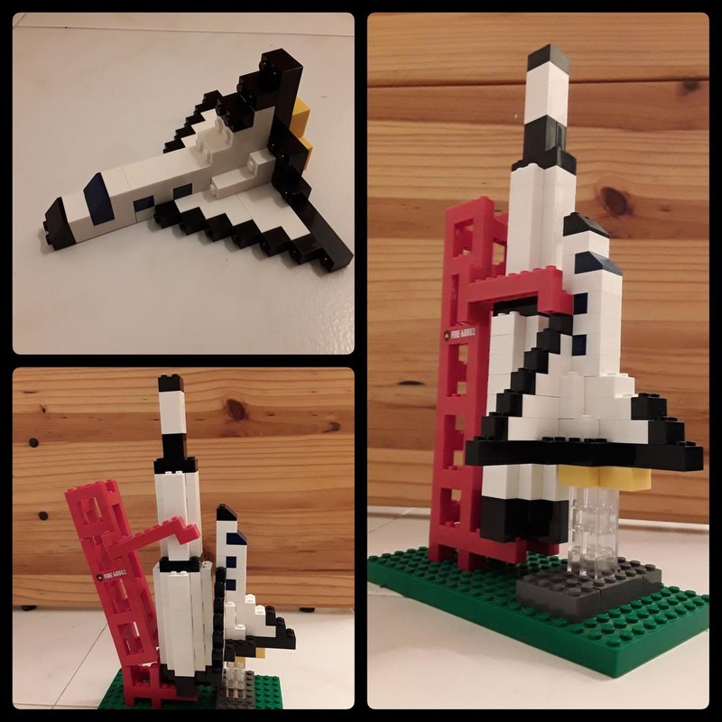 Lego SNOT Shuttle Launch