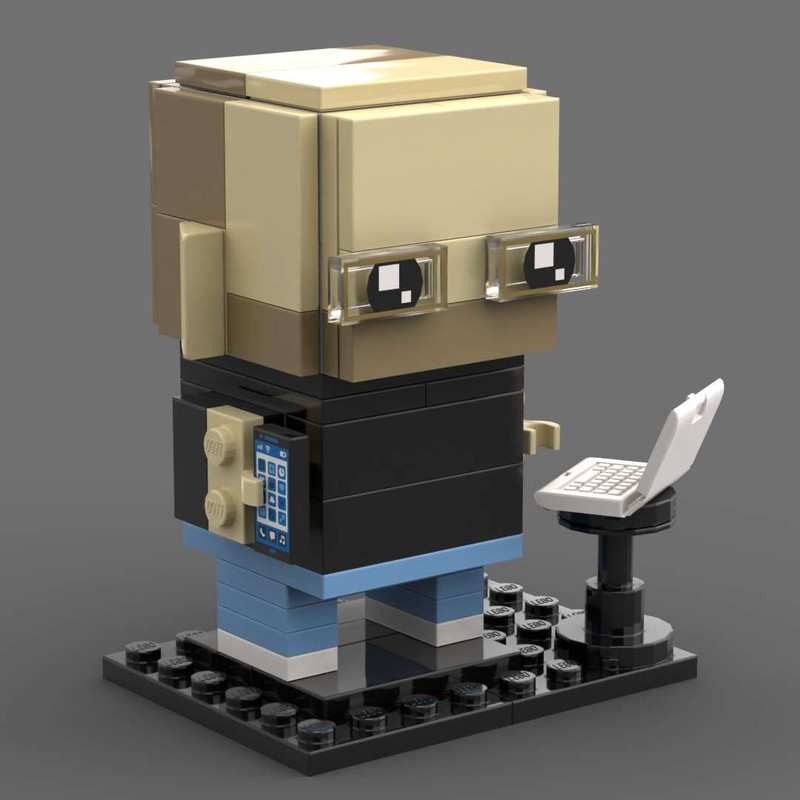 Lego Steve Jobs Brickheadz