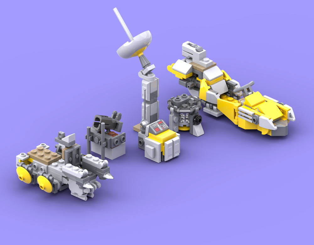 Lego star corps speeder