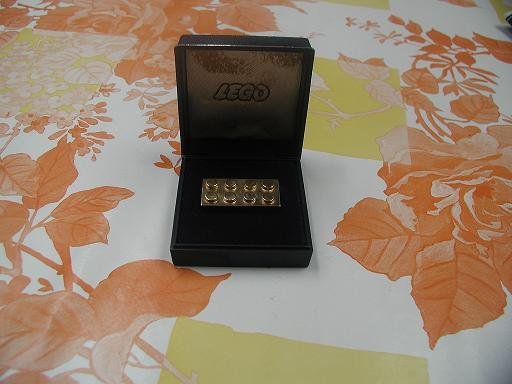 Lego 14 Karat Gold Brick