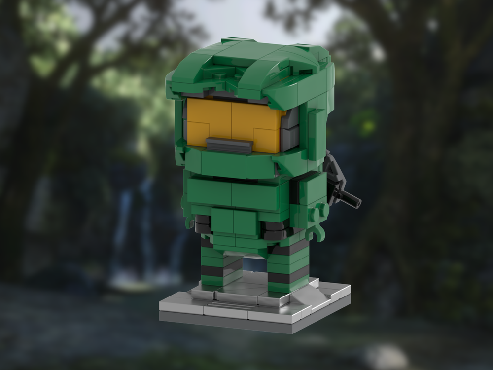 Lego Master Chief Brickhead