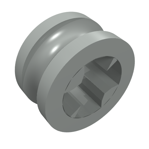 Lego Technic Bush 1/2 Smooth with Axle Hole Reduced
