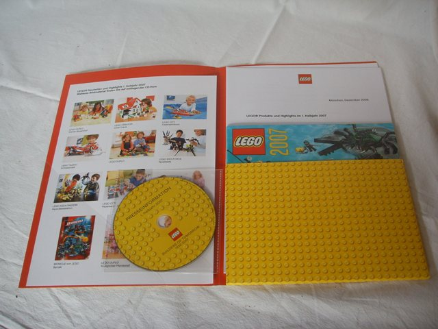 Lego 2007 Press Information Kit German Presseinformation