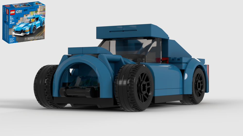 Lego Hot Rod - Lego 60285 Alternate build 2