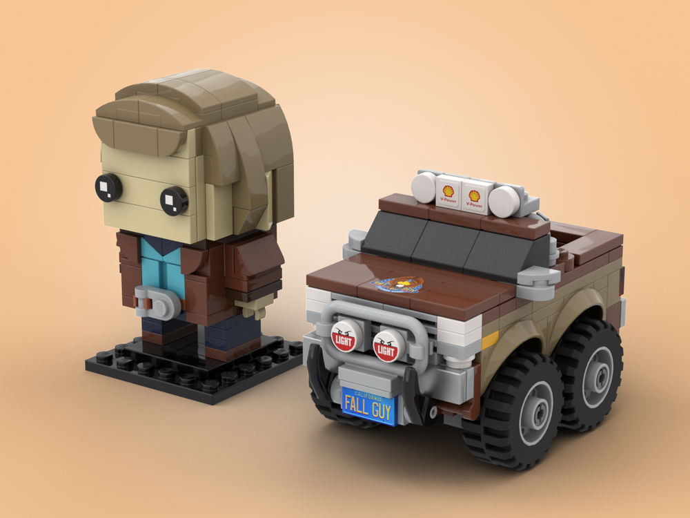 Lego Colt Seavers + GMC K-25 (The Fall Guy)