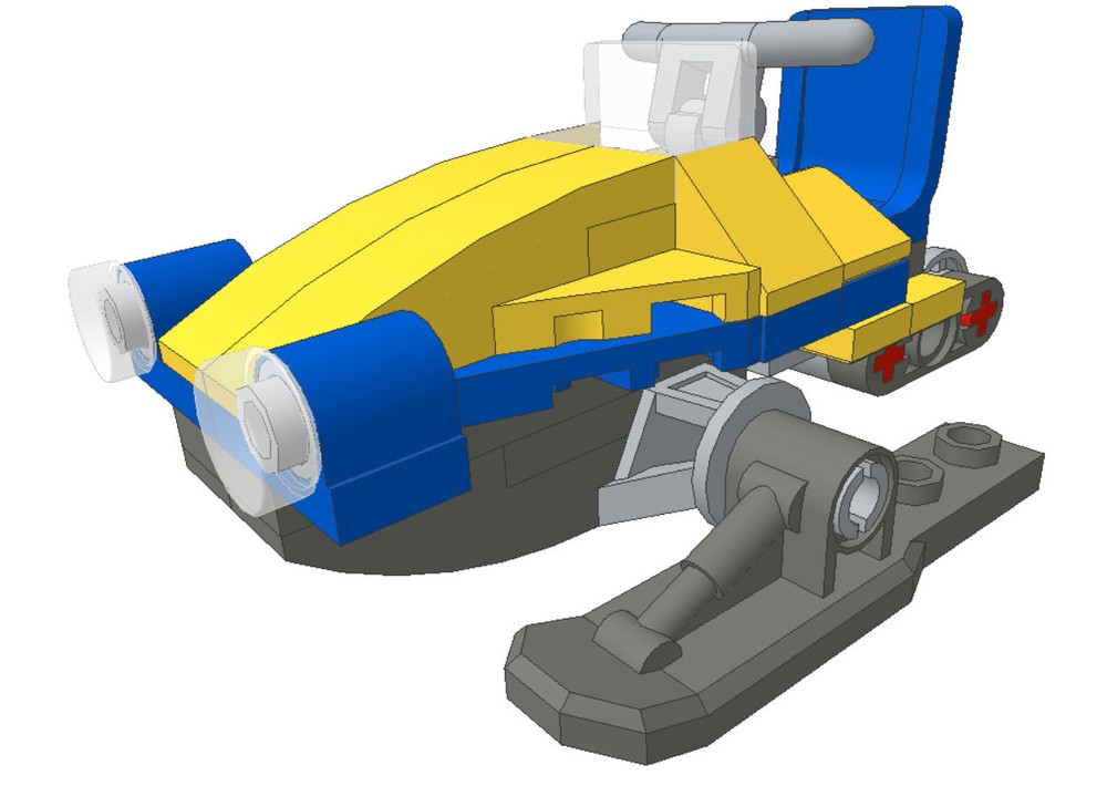 Lego Snowmobile
