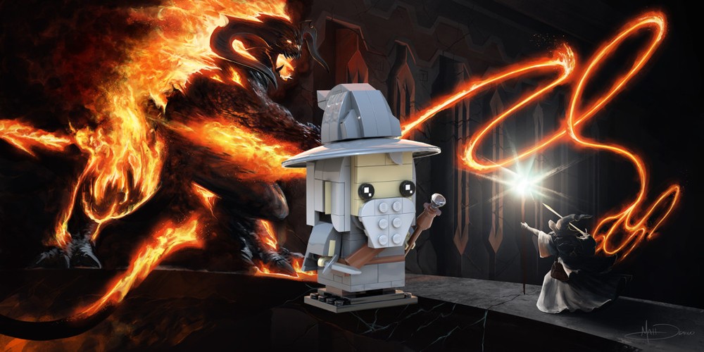 Lego LOTR Brickheadz - Gandalf