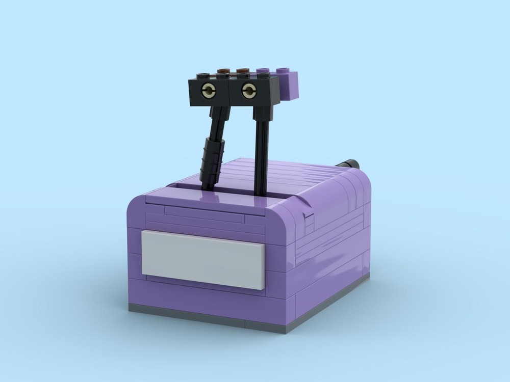 Lego Time machine Movable base