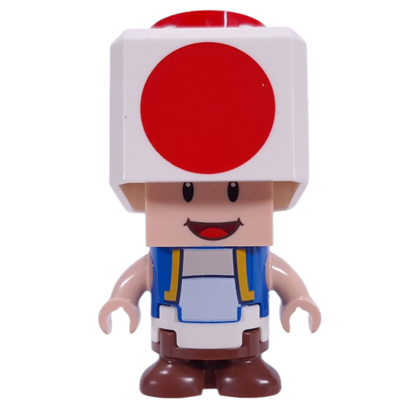 Lego Toad - Happy