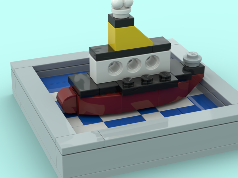 Lego Ship model