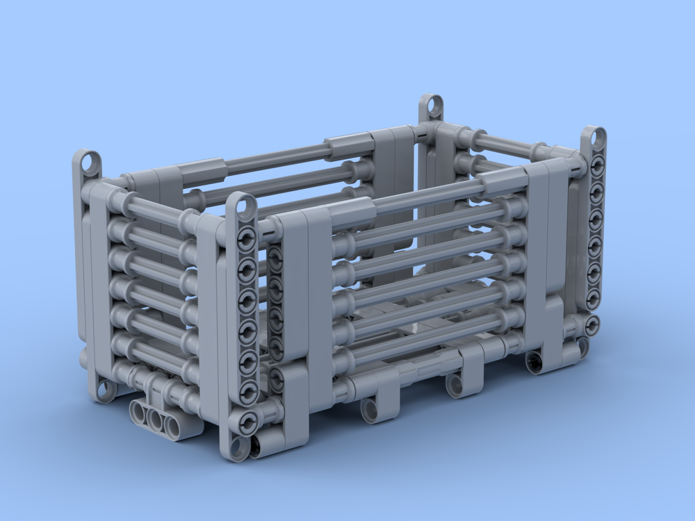 Lego mesh container (heavy duty)
