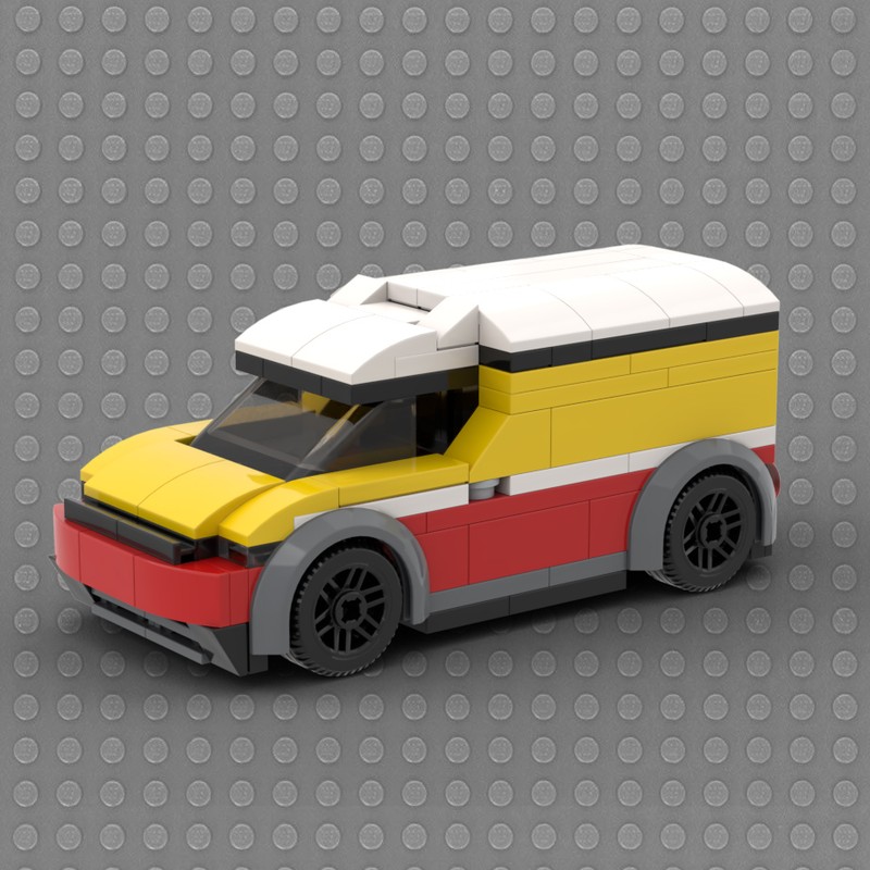 Lego City Mailvan