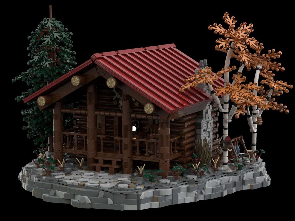 Lego Montana Log Cabin