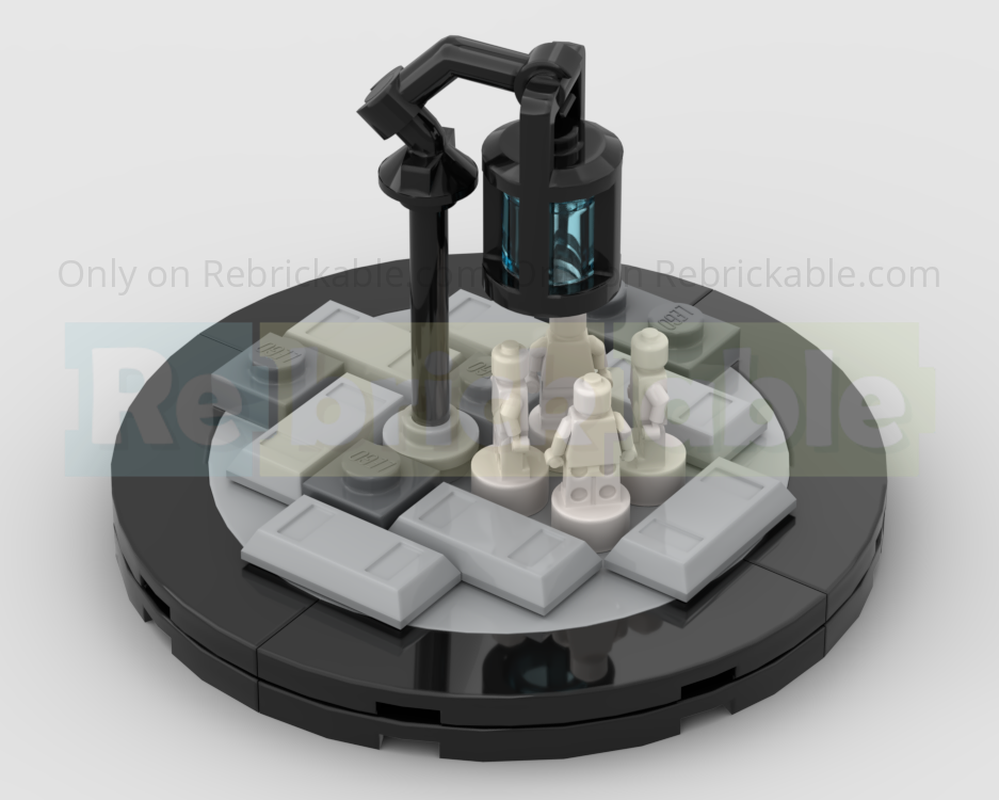 Lego Lamp - Bloodborne