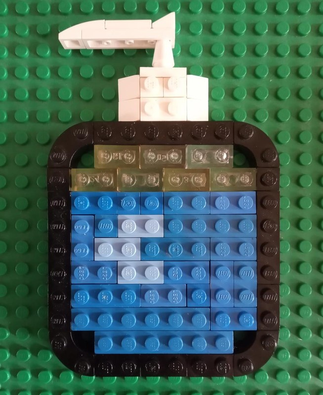 Lego 2D soap dispenser