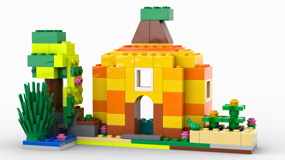 Lego 11021 Minecraft pumpkin farm