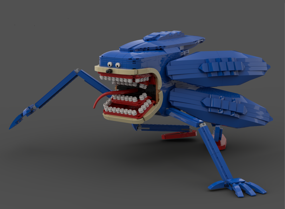Lego Kaiju Sonic