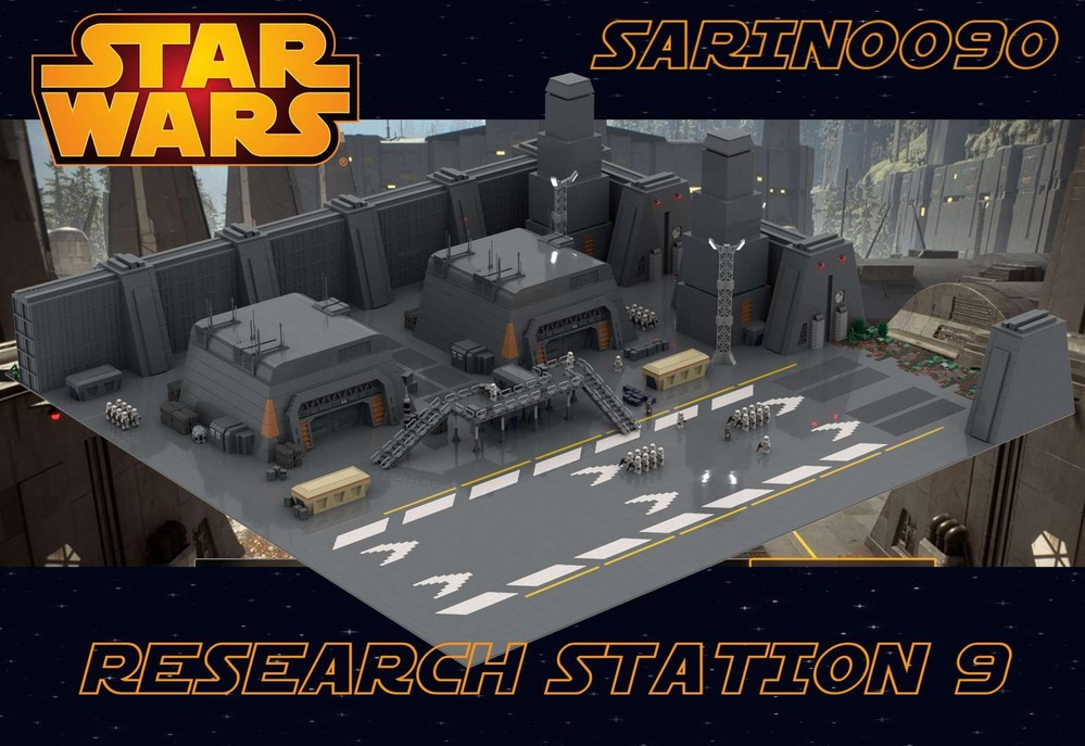 Lego SW - Research Station 9