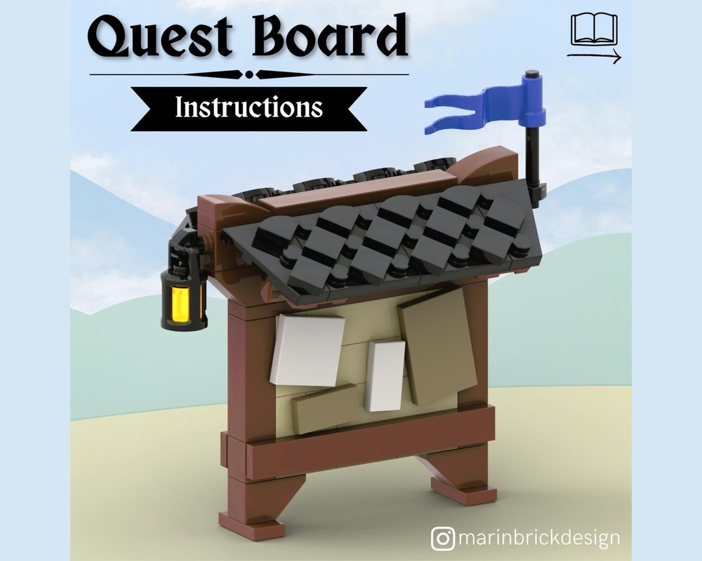 Lego Quest Board - Lego Castle Moc