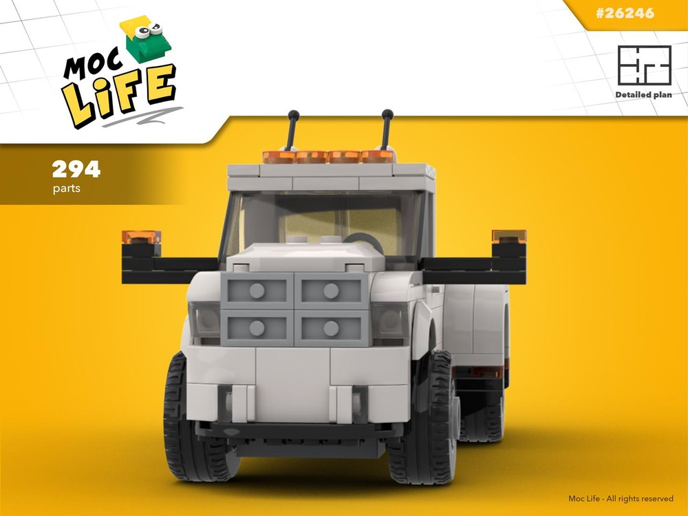 Lego Ram 2500 regular cab dually